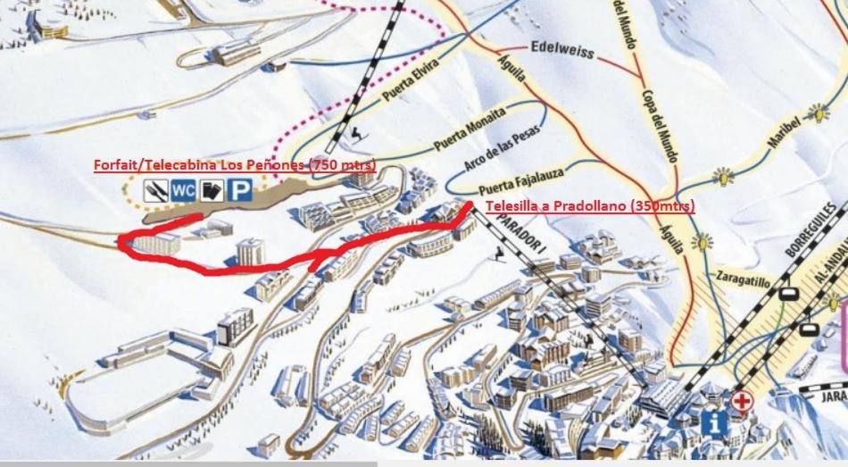 Alpes 3 2G Lägenhet Monachil Exteriör bild